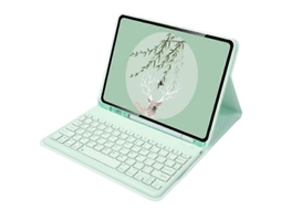 Capa De Couro Para Tablet Xiaomi Pad 6 / Pad 6 Pro De 11 Polegadas Com Teclado Bluetooth Sem Fio E Compartimento Para Caneta.