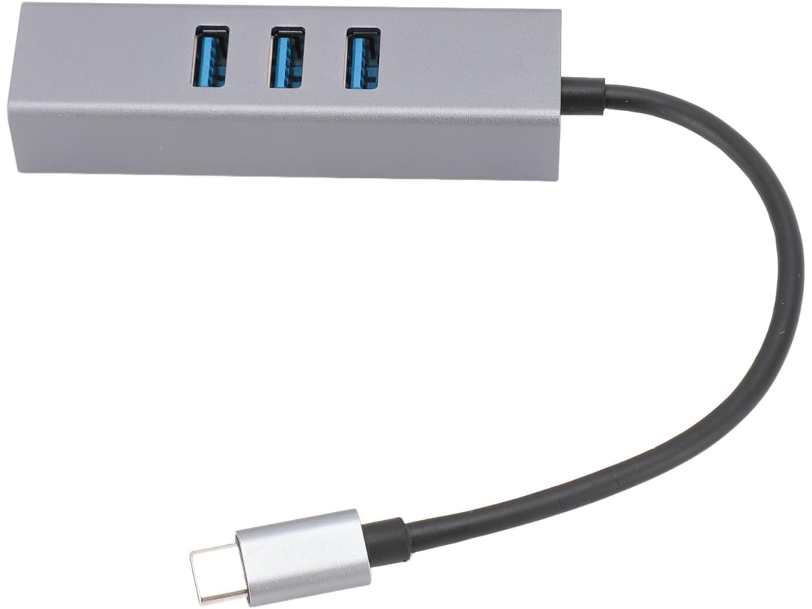 Hub Usb 3.0 Profissional De 4 Portas Com Conectores Resistentes Ao