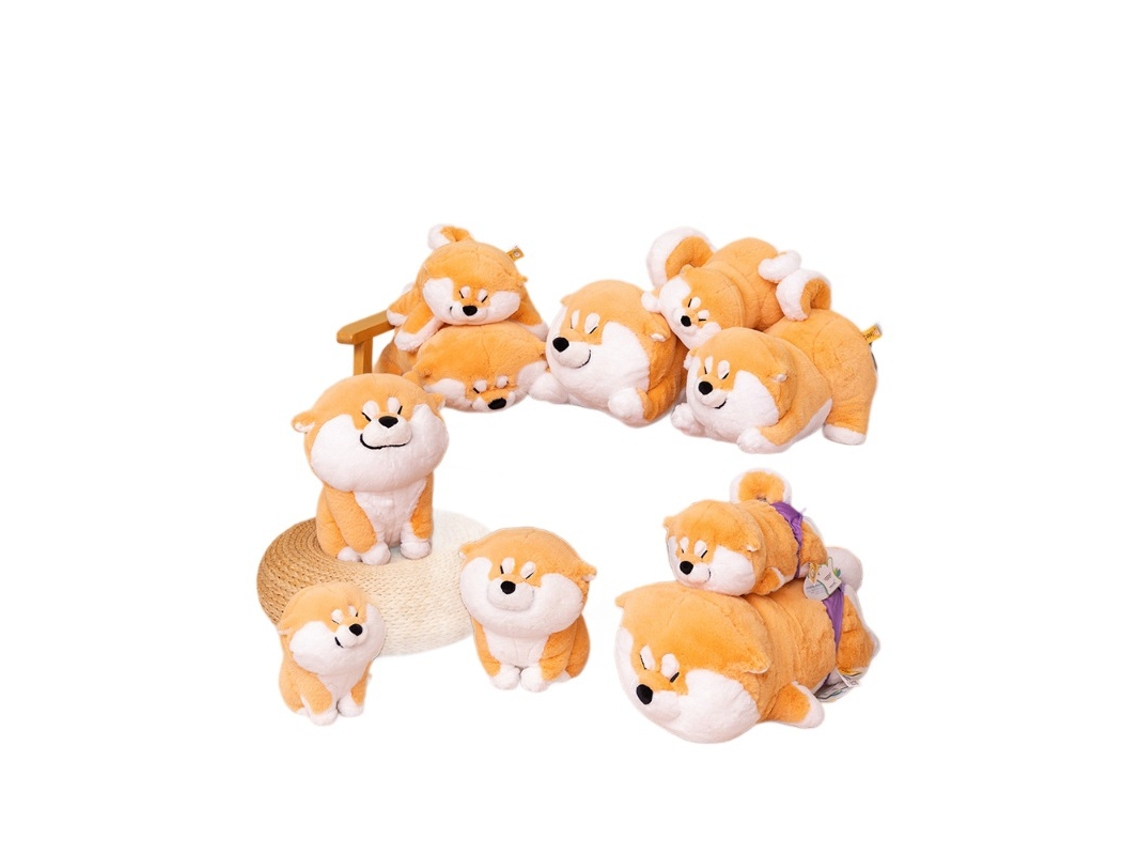 Original Pelúcia Shiba Inu Goji Almofada de Abraçar para Dormir Versão Bumbum Empinado Presente CHABERLU