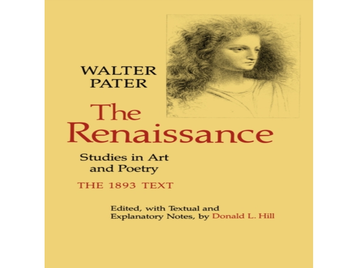 Livro Renaissance de Walter Pater (Inglês)