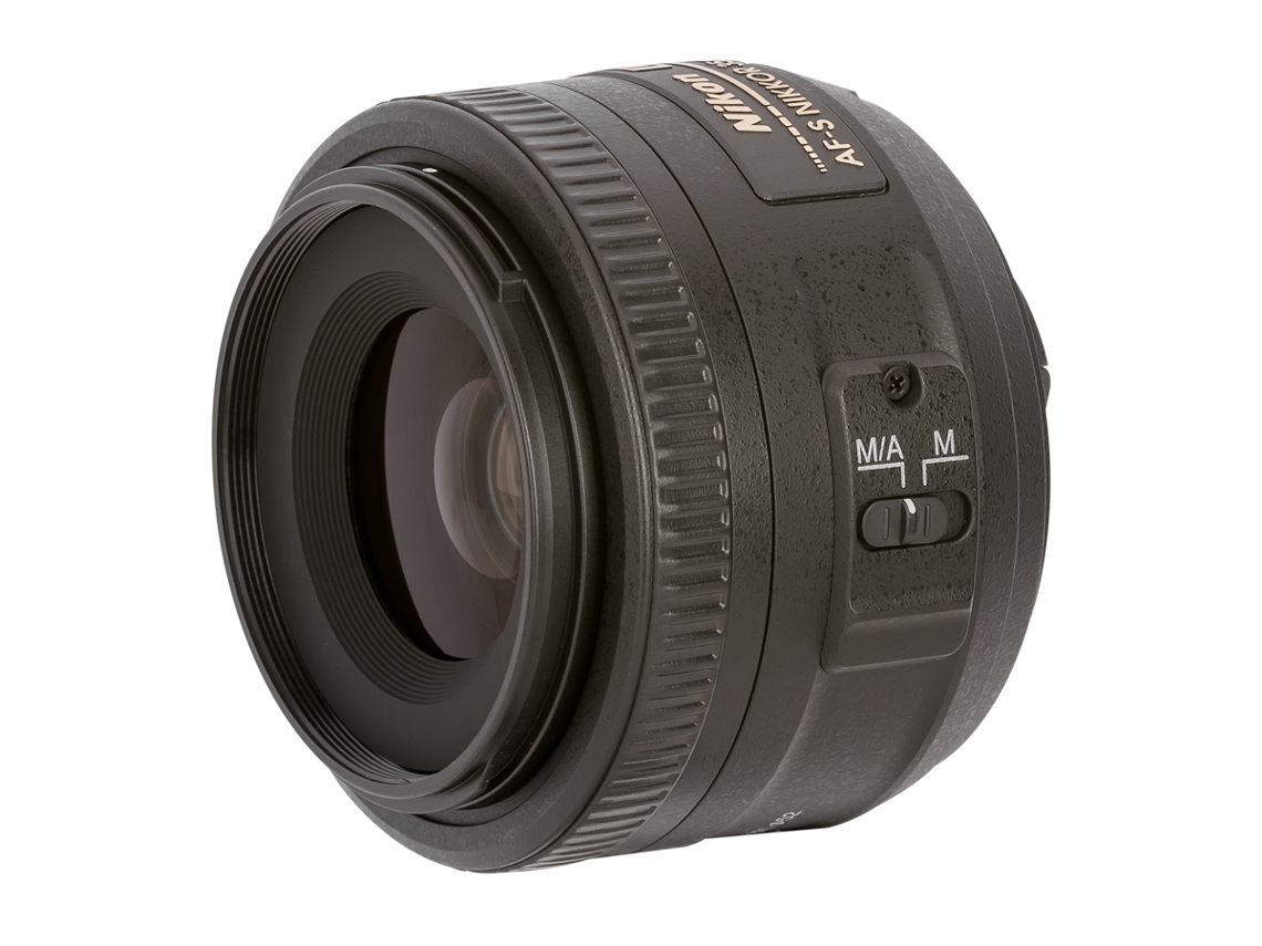 Objetiva NIKON AF-S 35mm F/1.8 (Encaixe: Nikon DX - Abertura: f/22 - f/1.8)
