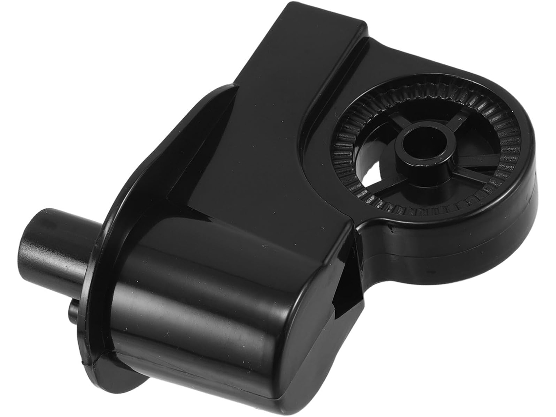 Volante De Plástico Preto Para Piso, Compatível Com Ventiladores De Pedestal.