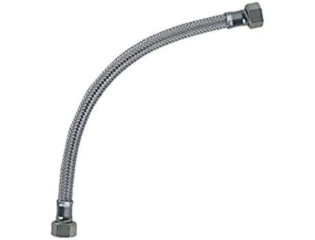 Flexível para Pias de Inox MRG F1/2-F1/2 40 Peças.2 8Mm 10 Bar 90C
