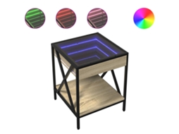Coffee Table, Coffee Tables Vidaxl Marrom Madeira Processada (40 X 40 X 49 Cm)
