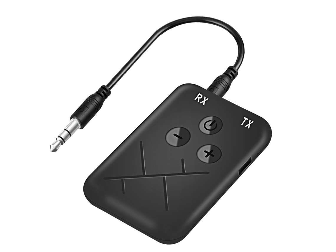Receptor/transmissor Bluetooth 2 em 1 EOOCOO (adaptador de Áudio Sem Fio Bluetooth 5.0)