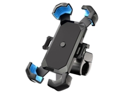 Suporte De Telefone Para Motocicleta Com Rotação De 360 Graus E Antivibração Para Bicicleta Elétrica E Scooter