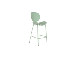 Banco Dkd Home Decor 52,5 X 49 X 104 Cm Metal Verde Polipropileno