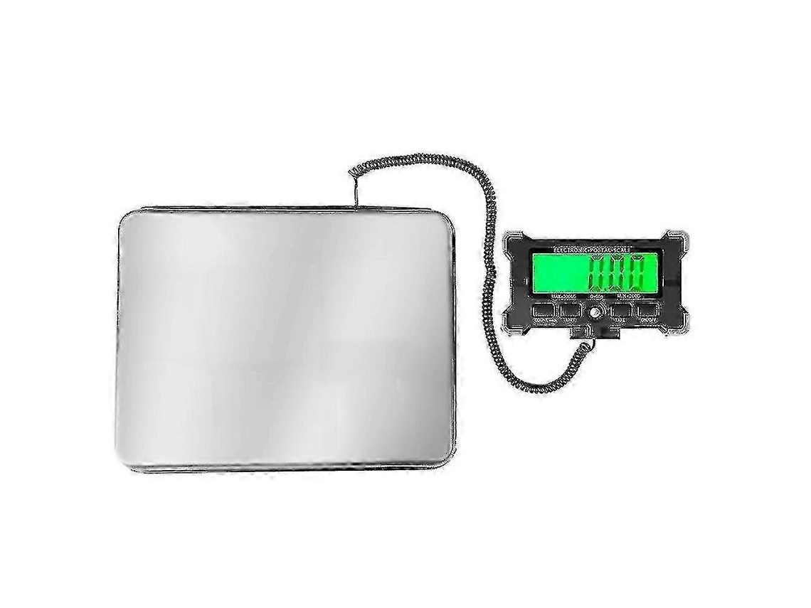 Balança De Pesagem Digital Portátil 200kg Balança Eletrônica Balança De Encomendas Grande Plataforma De Aço Inoxidável VONKELIOS (Outlet Grade A)