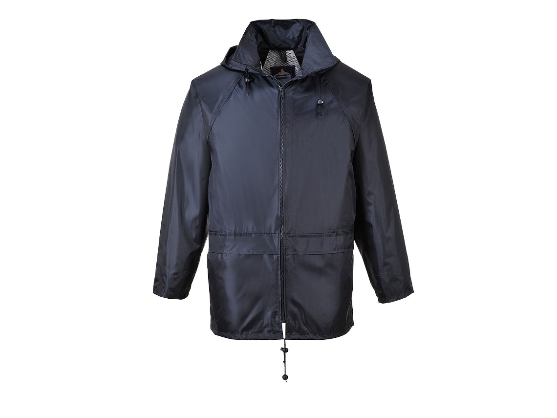 Capa De Chuva Clássica Proteção E Estilo Em Mau Tempo / Preto / L Portwest
