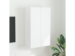 Vidaxl Armário De Tv De Parede 59,5 X 31 X 100 Cm Branco