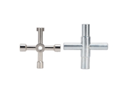 Chave De Torneira 4 Vias 2pcs Durável Portátil