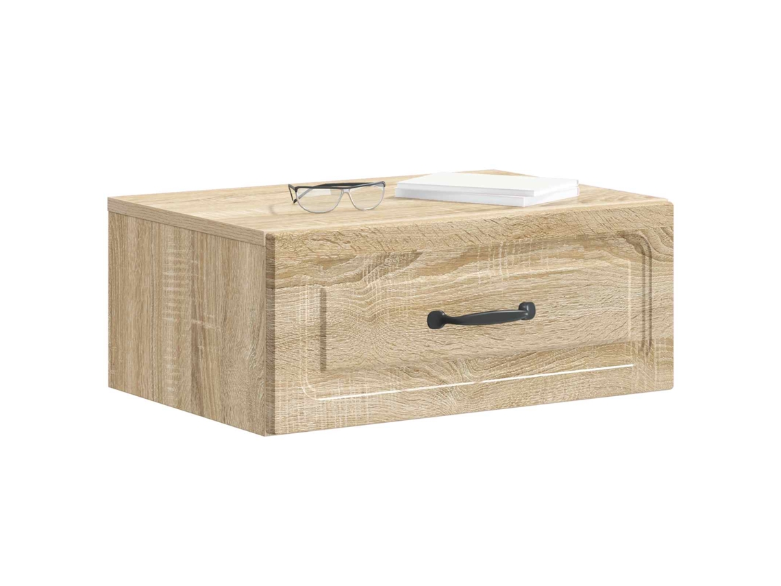 Gabinete de Canto Montado na Parede com Gaveta Carvalho Sonoma MAISON EXCLUSIVE