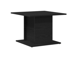 Conjunto 1 Mesa De Centro Vidaxl Preto Derivados De Madeira (55,5 X 55,5 X 40 Cm)