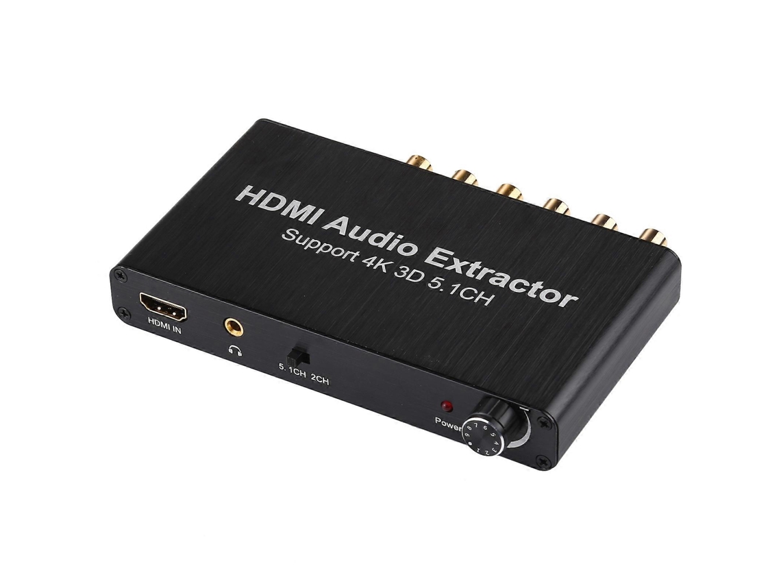 Extrator De Decodificador Áudio 5.1ch 4k 3d
