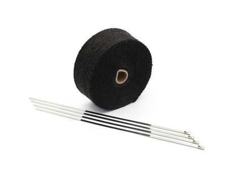 Envelope De Tubo De Escape Resistente Ao Calor 10m Preto Sefis