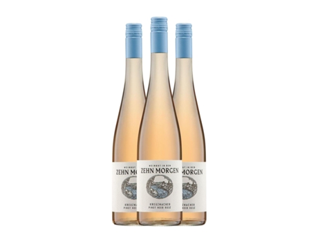 Vinho rosé ZEHN MORGEN Kreuznacher Rosé Pinot Preto Nahe (0.75 L - 3 Unidades)