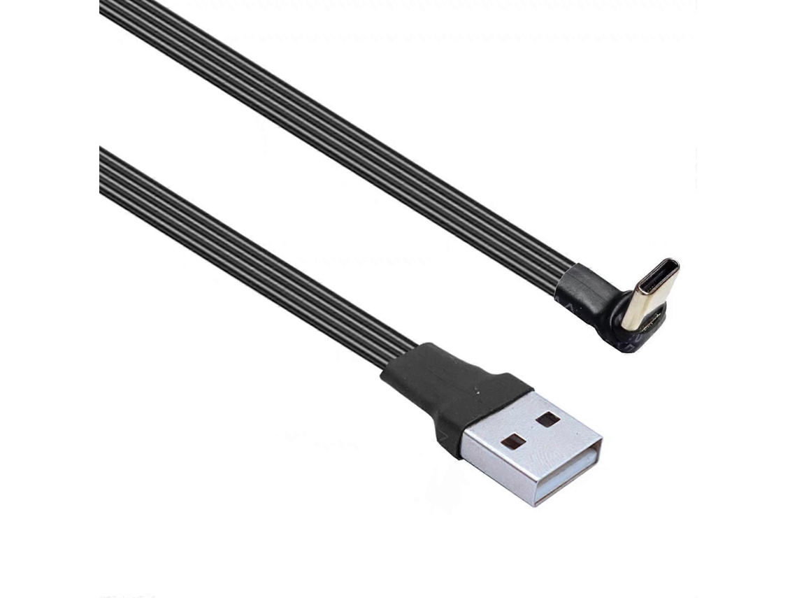 Lurelia Cabo Usb-c, Dourado, 90°, 10 W, 480 Mbps, Telemóveis, Carregamento Rápido, Construção Flexível