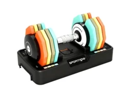Halter Ajustável 5 Em 1 5-25kg Base Armazenamento