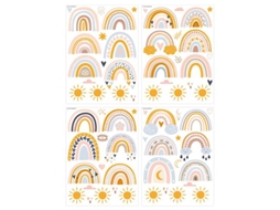 Adesivos De Parede Autoadesivos De Arco Íris Para Decoração De Quarto Infantil Aquaforge