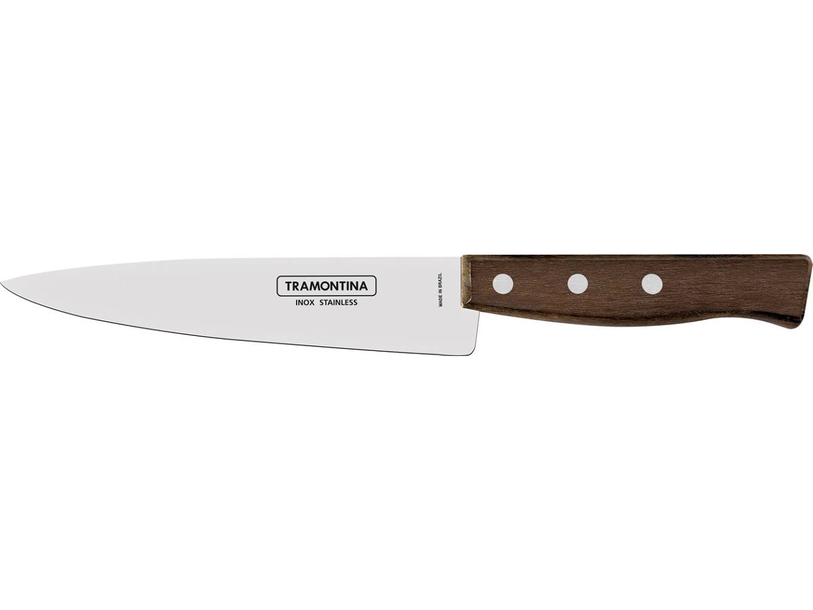 Faca de Cozinha TRAMONTINA Tradicional Trichante (Aço Inox)
