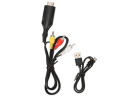 Conversor RCA para Hdmi EOOCOO, 1080p, 720p