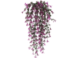 2 Peças de Plantas Artificiais Suspensas, Guirlanda de Flores Artificiais V AQUAFORGE
