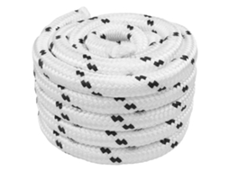 Vidaxl Corda De Barco 2.5 Mm 25 M Branco Poliéster