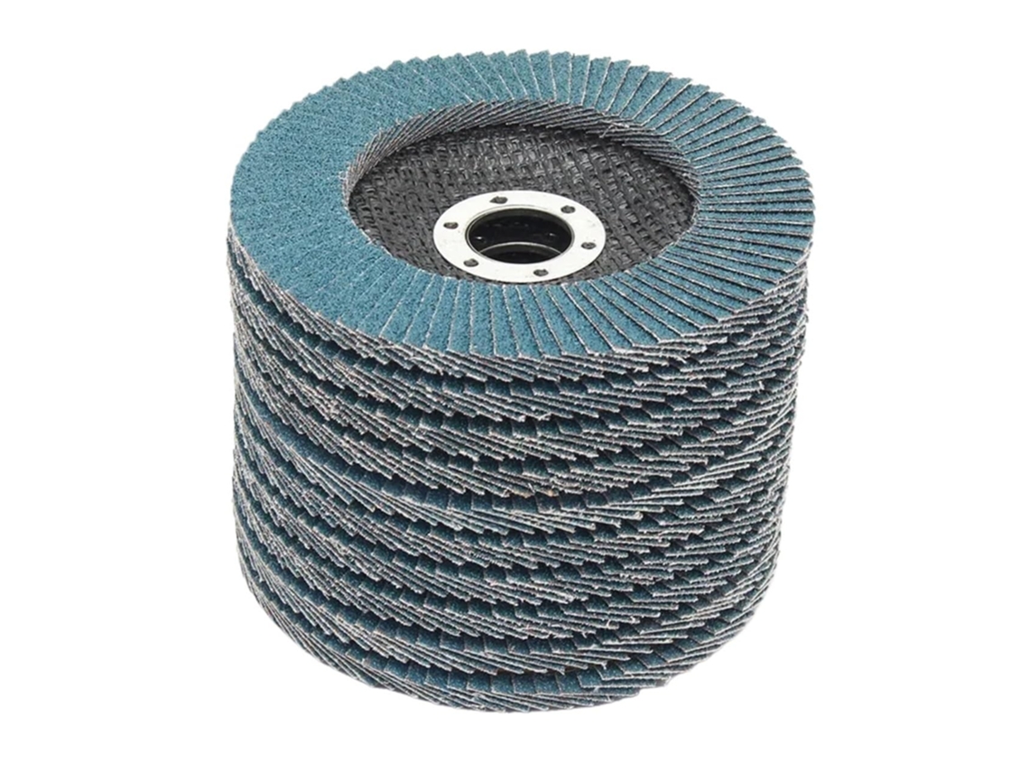 Discos De Lixa Alta Qualidade Para Esmerilhadeira Angular, 4 Peças, 115 125mm Grãos 40 60 80 120, 5 Polegadas, 125mm