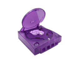 Capa Protetora De Plástico Translúcida Para Sega Dreamcast E Console De Videogame Dc Retro Ly Ebike (branca)
