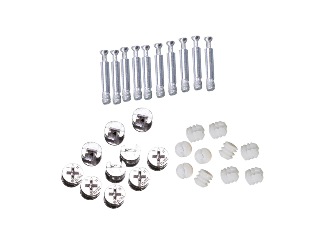 Uonlytech Conjunto Com 10 Conectores Para Móveis De Madeira, Encaixes