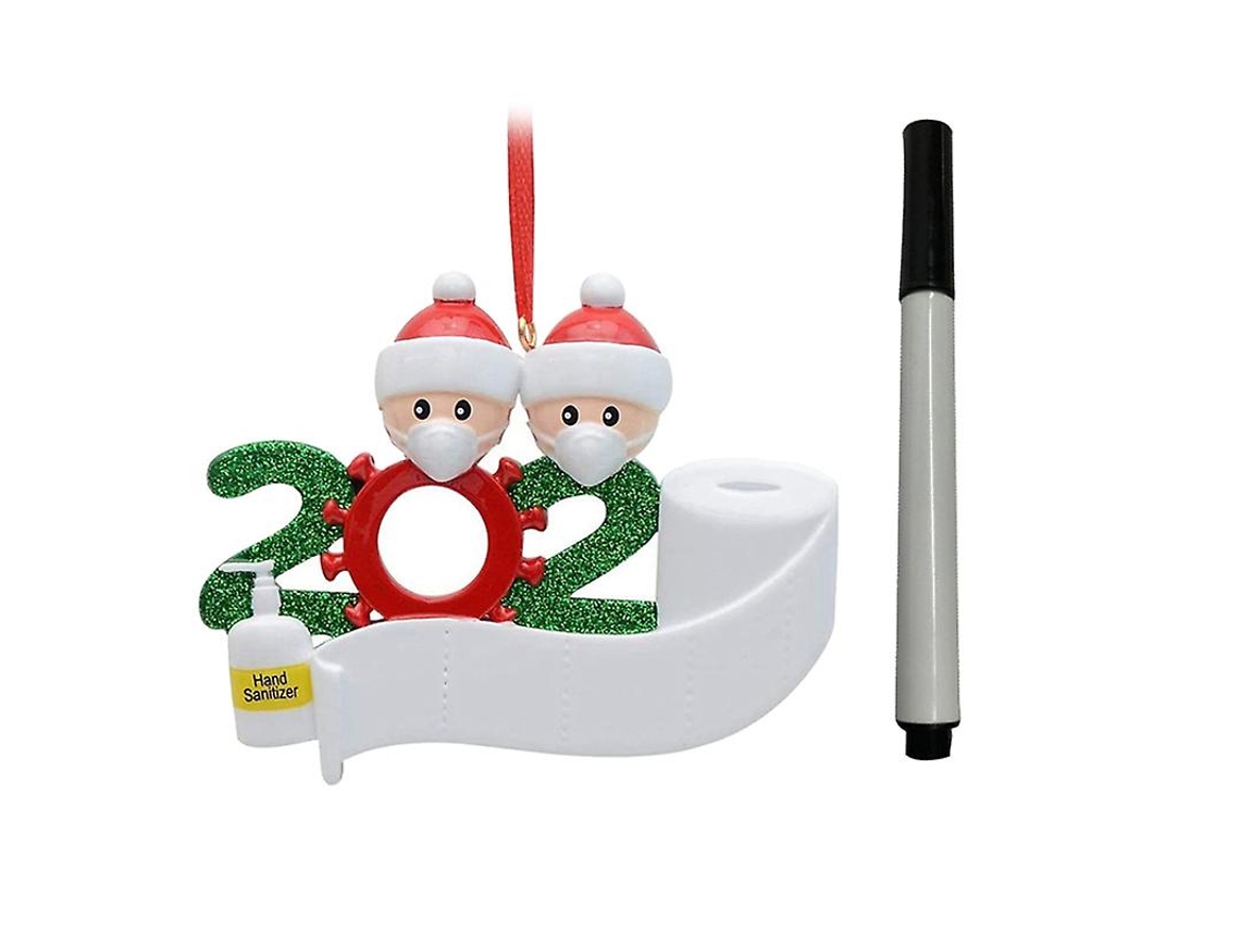 1 Conjunto de Enfeite de Suspensão de Árvore de Natal ALLINLESS