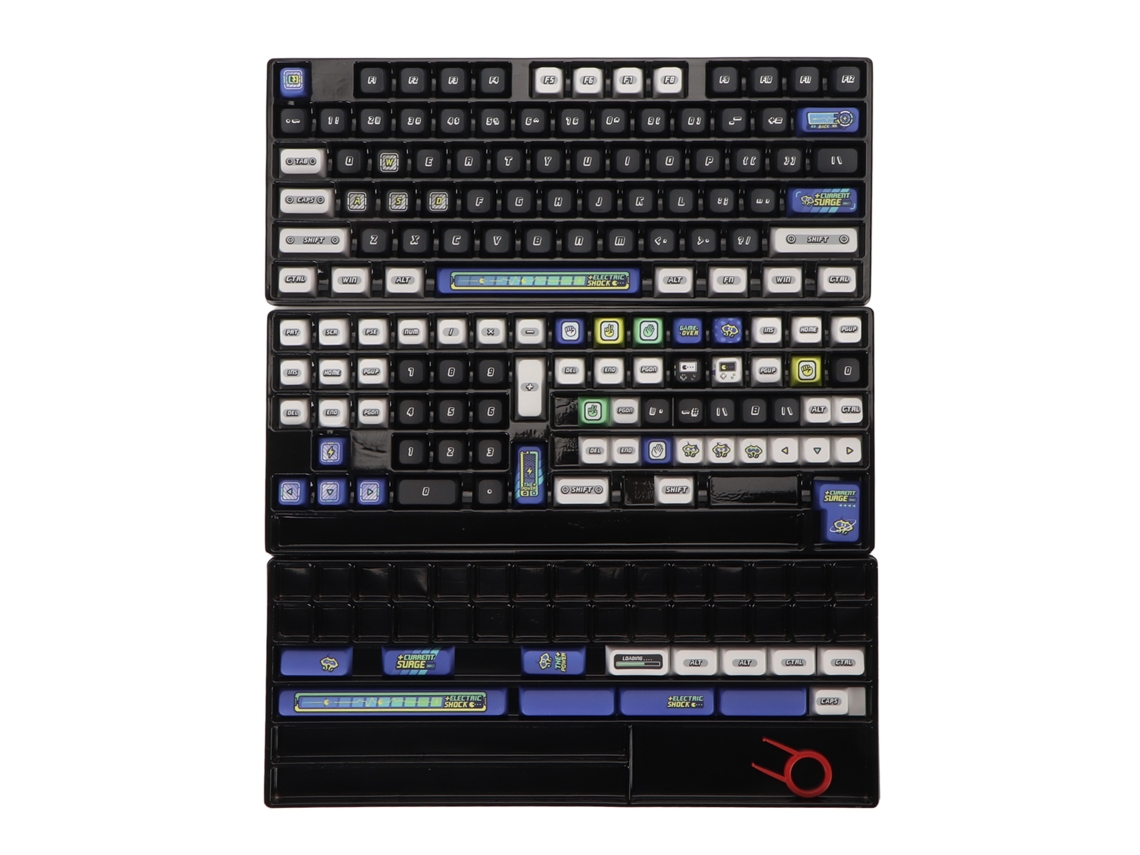 Conjunto De Keycaps Pbt 154 Xda Sublimação