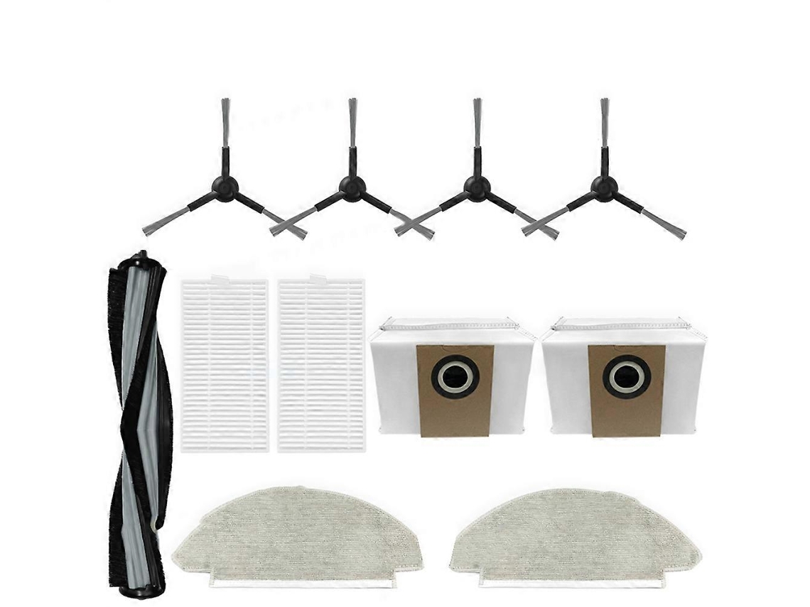 Escova Lateral Com Rolo Principal E Filtro Hepa Para Aspirador De Pó Viomi Alpha 2 Pro V-rvclmd40b, Acessórios De Substituição Para Esfregão.