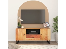 Vidaxl Móvel De Tv 105x33,5x46 Cm Acácia Maciça/derivados Madeira