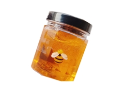 Primerox massinha Fluffy Mel 200ml Massa de Modelar Anti estresse Educativa para Crianças Meninas e Meninos