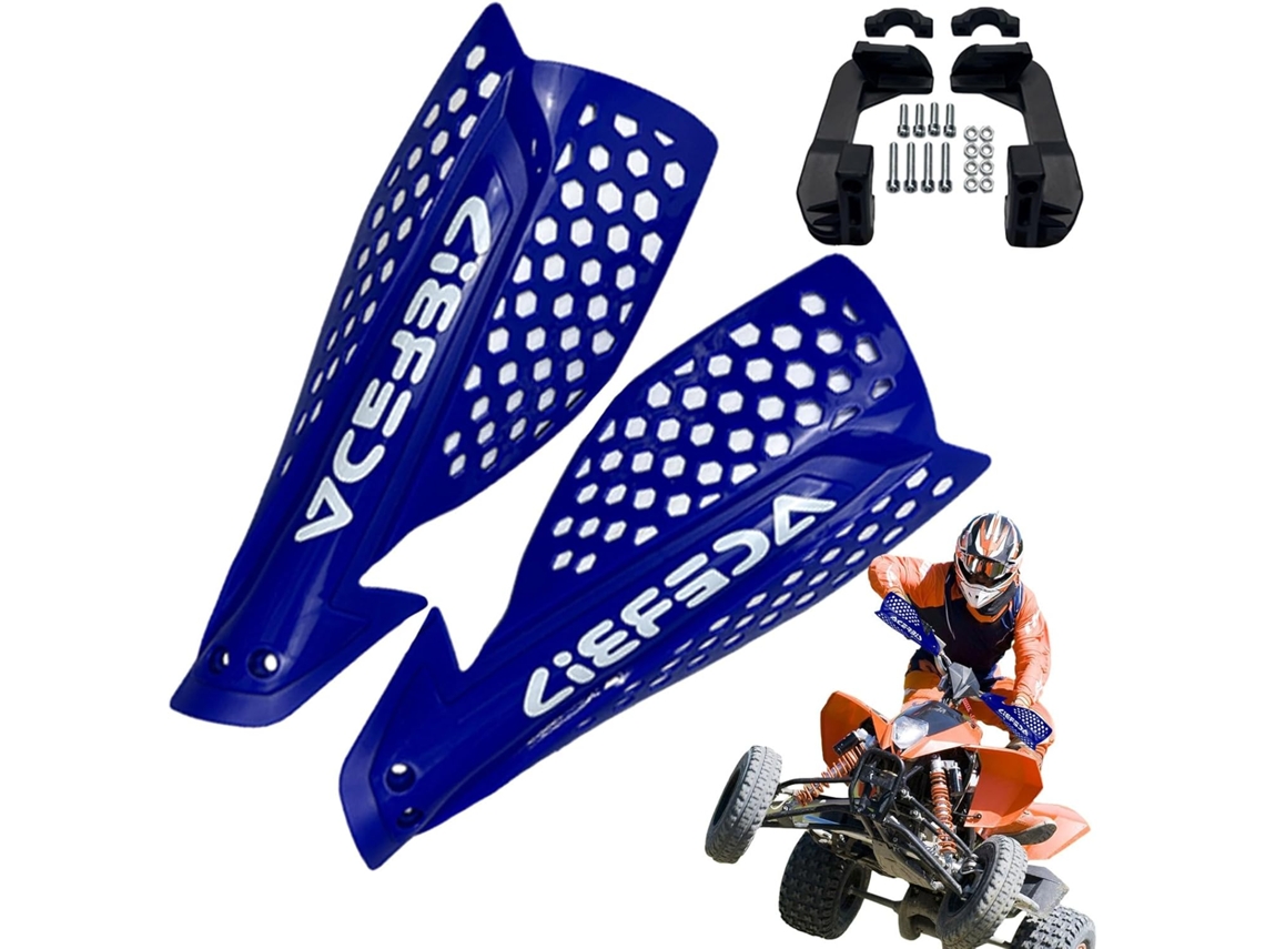 Protetores De Mão Universais Para Motocross, Compatíveis Com Quadriciclos, Atvs E Veículos Todo-terreno.