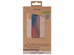 Capa iPhone 12, 12 Pro MUVIT Capa+Película Mfc