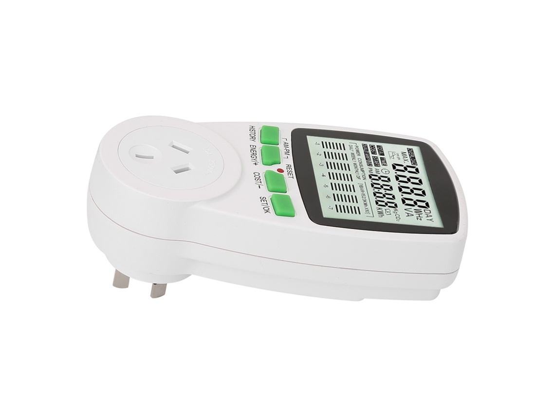 Laxiscreed Monitor De Energia Para Medição De Consumo Até 9999 Kwh E 16a