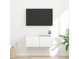 Vidaxl Armário De Tv De Parede 78,5 X 31 X 29,5 Cm Branco