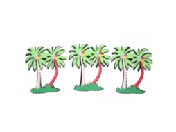 Baok-adesivos De Parede 3d Eva Com Palma De Coco E Girassol Decoração Moderna De Fundo Para Parede (1)