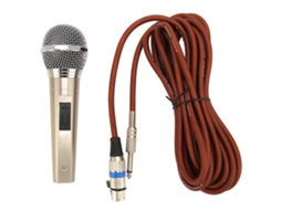 Aetheria microfone Fio 6.5mm Metal Profissional Redução de Ruído Handheld para Karaoke e Live Streaming