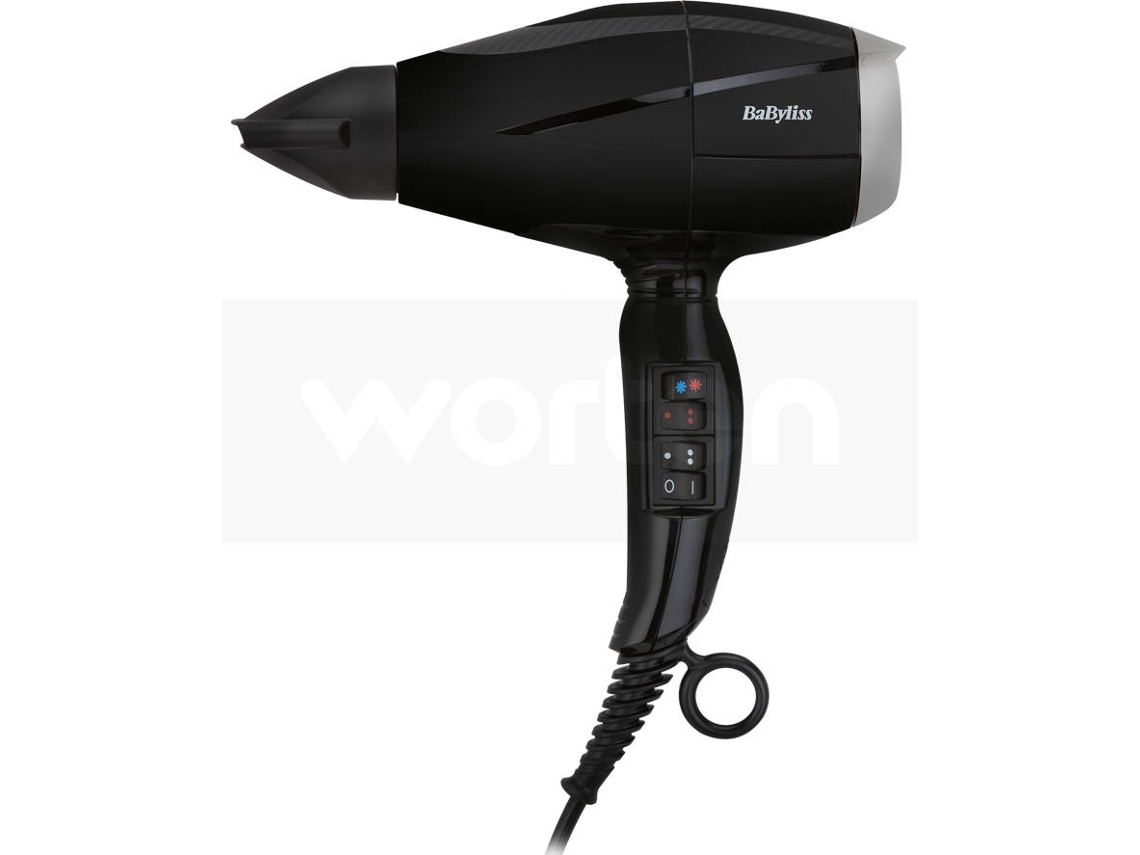 Secador de Cabelo BABYLISS 6741DE (2400 W - 2 Níveis de velocidade ...
