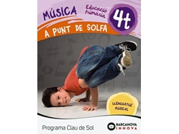 Livro A Punt De Solfa 4. Clau De Sol de Rosa Maria Montserrat (Catalão)