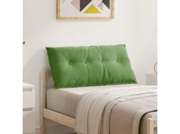 Vidaxl Travesseiro Para Costas Verde Claro 100 X 50 Cm