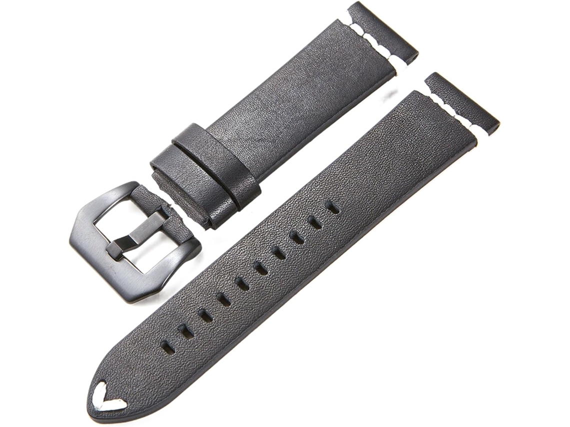 Pulseira de relógio de 24 Mm de alta qualidade fácil couro premium original elegante | S/MARCA