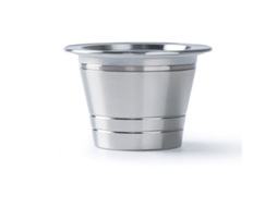 Laxiscreed Cápsulas De Café Reutilizáveis De Alta Qualidade Em Aço Inox Para Máquinas Compatíveis