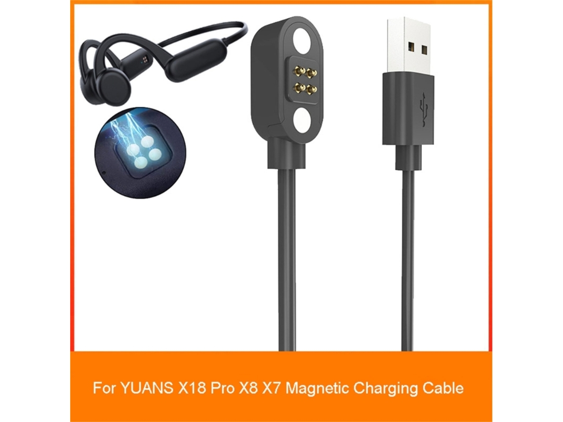 Cabo Carregador Usb Magnético Hexinyigjly Compatível Com Yuans X18pro/x18/x7 E Nank Runner Pro