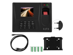 Zdc20 Máquina De Ponto Tft Tcp/ip De 2,8 Polegadas Com Impressão Digital, Senha E Leitura De Cartão