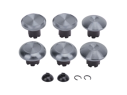Poles De Metal Controle Edge Switch Pro Prata Plug And Play
