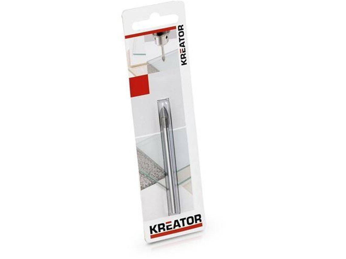 Broca para vidro e cerâmica - KREATOR - KRT011105 - 8 x 80 mm
